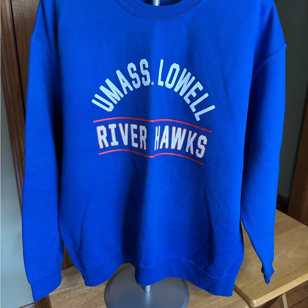 UMass Lowell River Hawks Blue Sweater